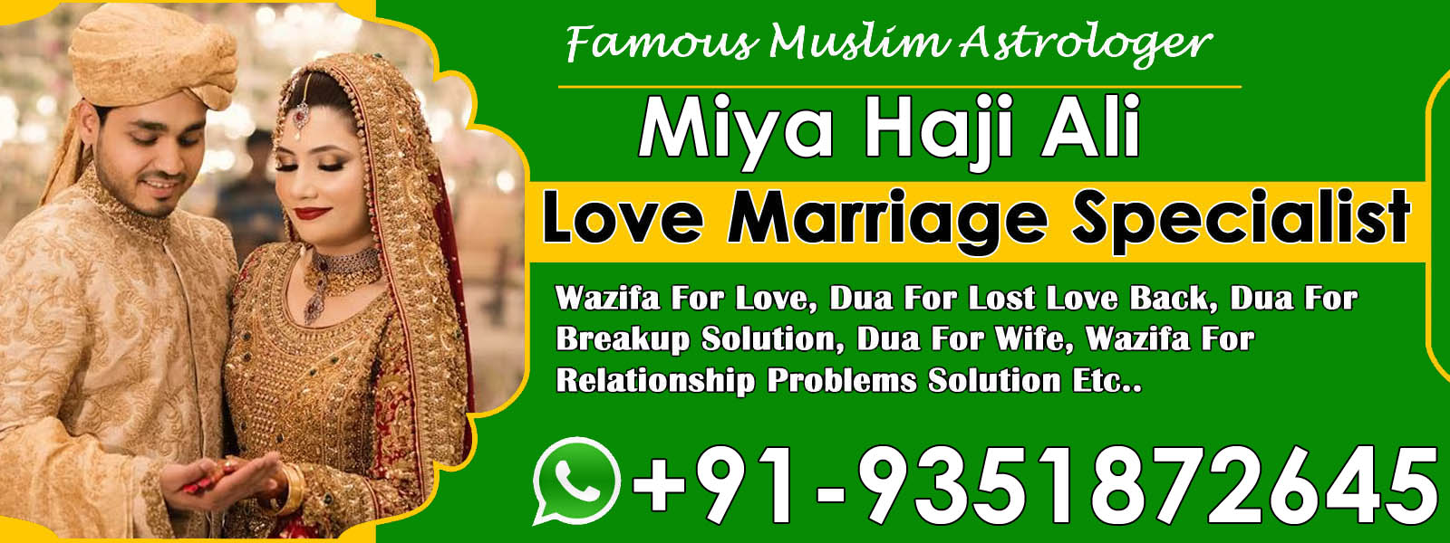 World Famous Astrologer Miya Haji Ali Ji +91-9351872645