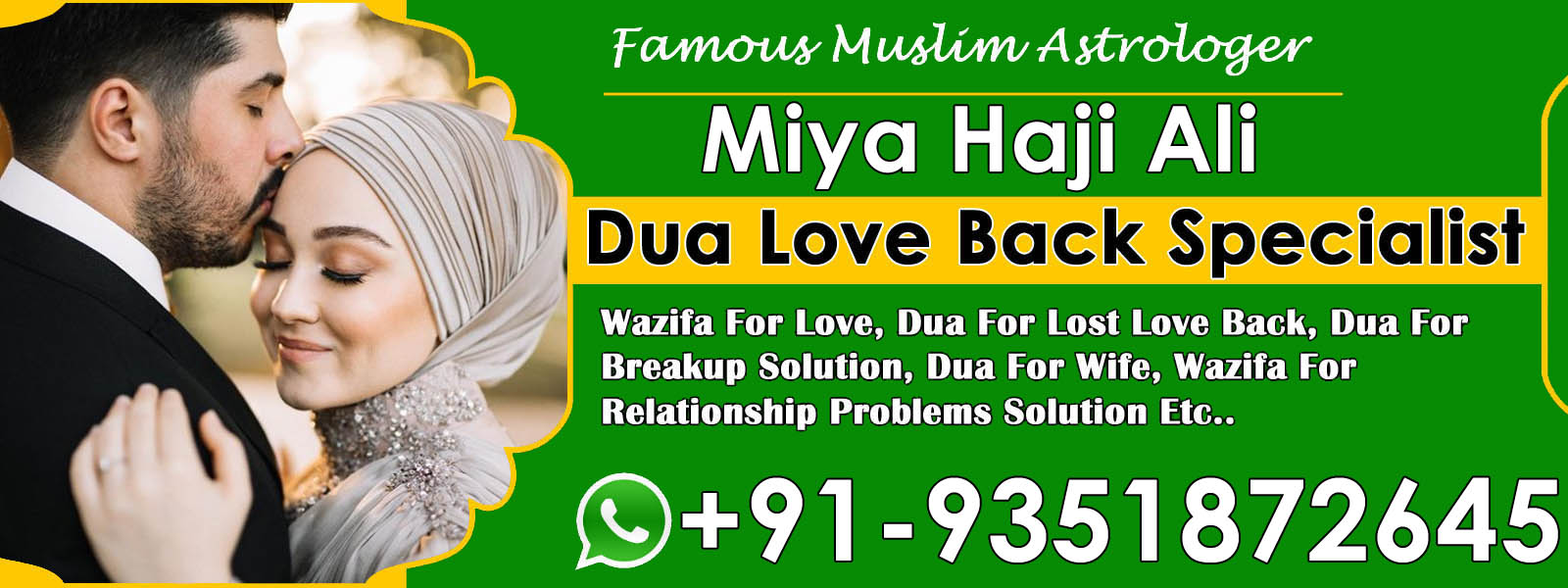 World Famous Astrologer Miya Haji Ali Ji +91-9351872645 